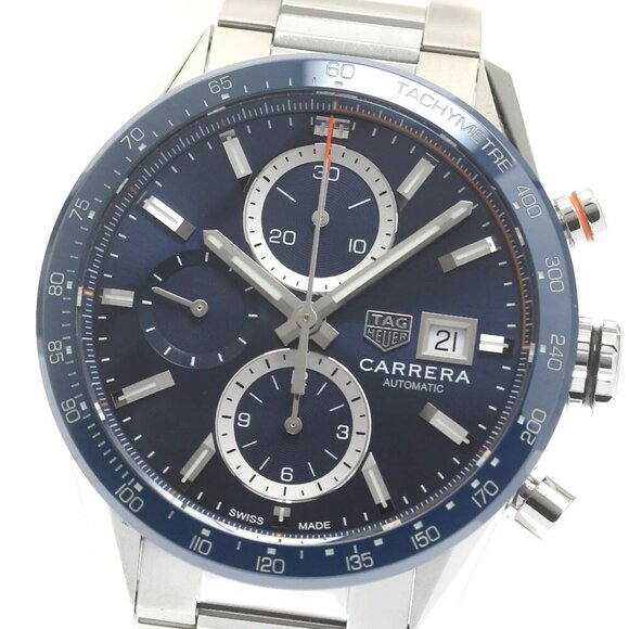 TAG HEUER Carrera Caliber 16 CBM2112-0 Date Chronograph AT Men's Watch - Picture 10 of 12